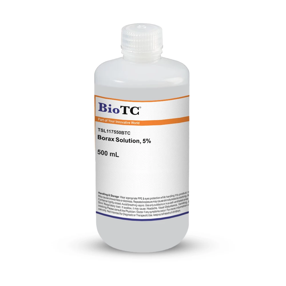 Borax Solution, 5% - 500mL
